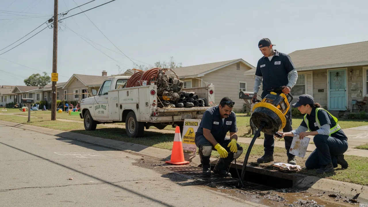 Drain Cleaning in Moran, TX near me
